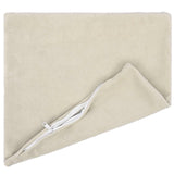 Vidaxl kussensloop 2 pcs heerlen crèmekleurig 35 x 35 cm