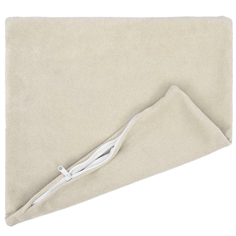 Vidaxl kussensloop 2 pcs heerlen crèmekleurig 35 x 35 cm