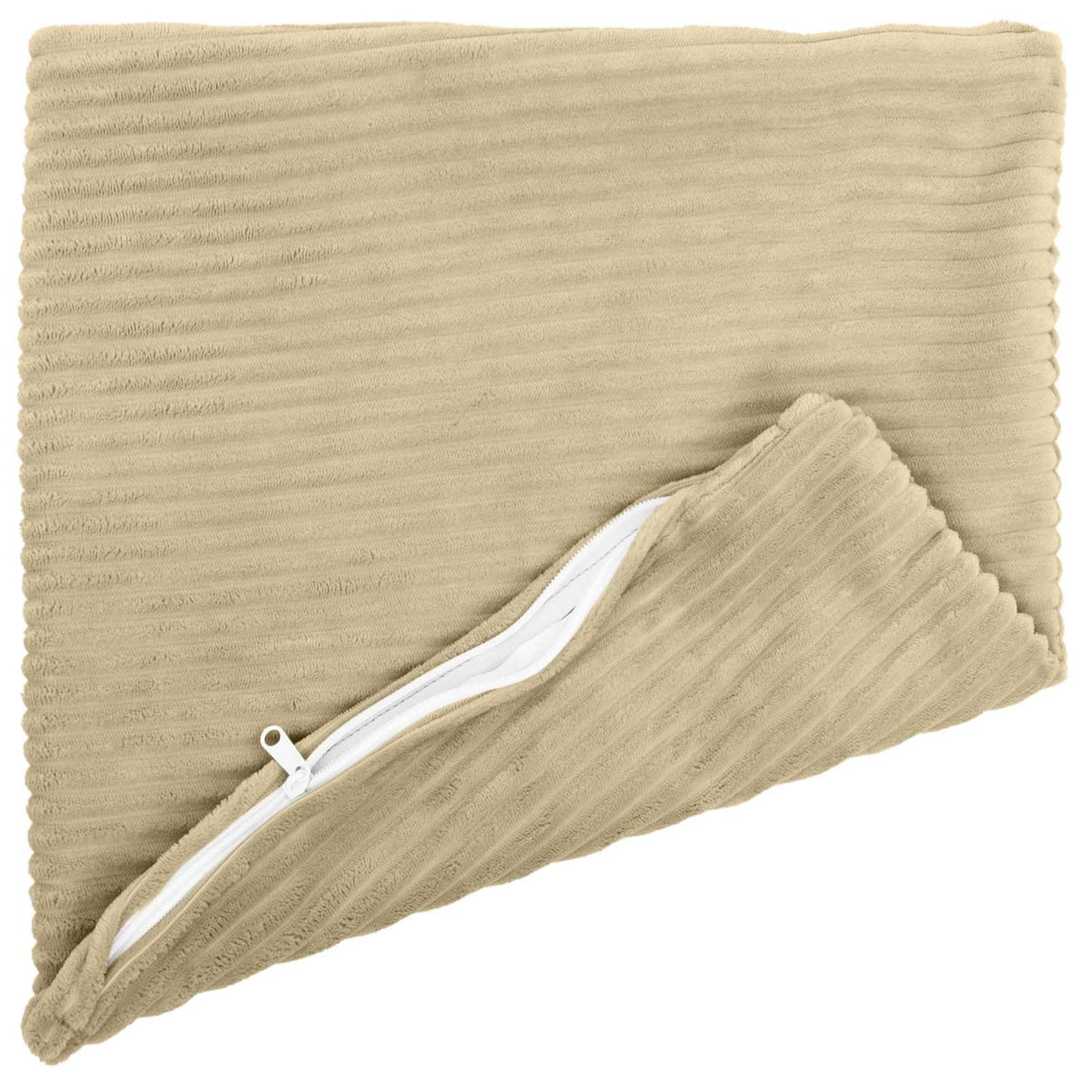 Vidaxl kussensloop 6 st heerlen grijs groen 40 x 40 cm corduroy