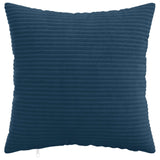 Vidaxl kussensloop 2 st heerlen marineblauw 40 x 40 cm corduroy