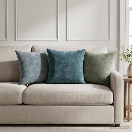 Vidaxl kussensloop 12 st heerlen groen 40 x 40 cm chenille stof