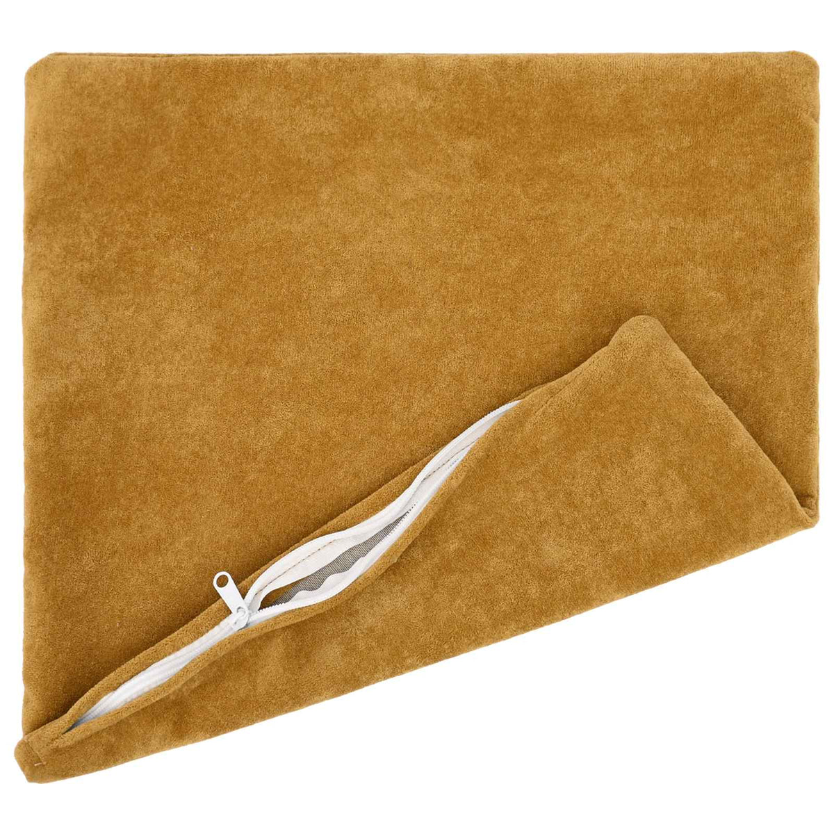Vidaxl kussensloop 6 pcs heerlen geel 40 x 40 cm microfiber fleece