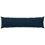 Vidaxl kussensloop 2 pcs heerlen blauw 40 x 145 cm microfiber fleece