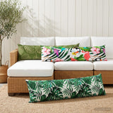 Vidaxl kussensloop heerlen meerkleurig 40 x 145 cm polyester