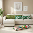 Vidaxl kussensloop heerlen meerkleurig 40 x 145 cm polyester