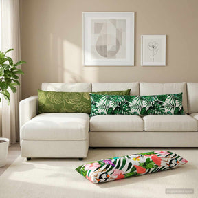 Vidaxl kussensloop heerlen meerkleurig 40 x 145 cm polyester