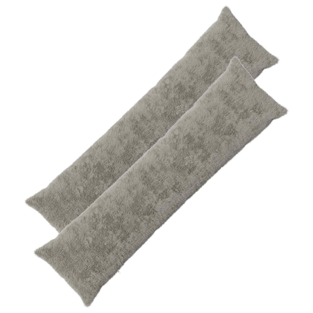 Vidaxl kussensloop 2 st heerlen lichtgrijs 40 x 145 cm