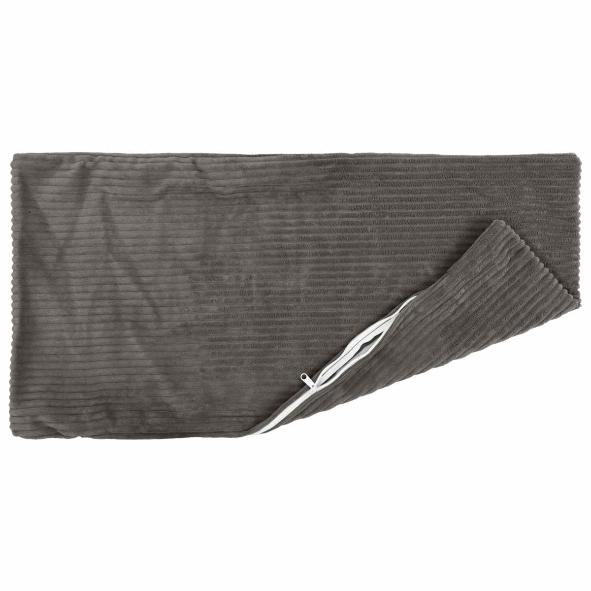 Vidaxl kussensloop 6 pcs heerlen donkergrijs 40 x 60 cm corduroy