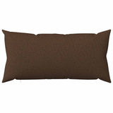 Vidaxl kussensloop 6 st heerlen bruin 40 x 70 cm stof