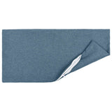 Vidaxl kussensloop 2 st heerlen jeans blauw 40 x 70 cm stof