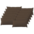 Vidaxl kussensloop 12 st heerlen taupe 40 x 80 cm stof