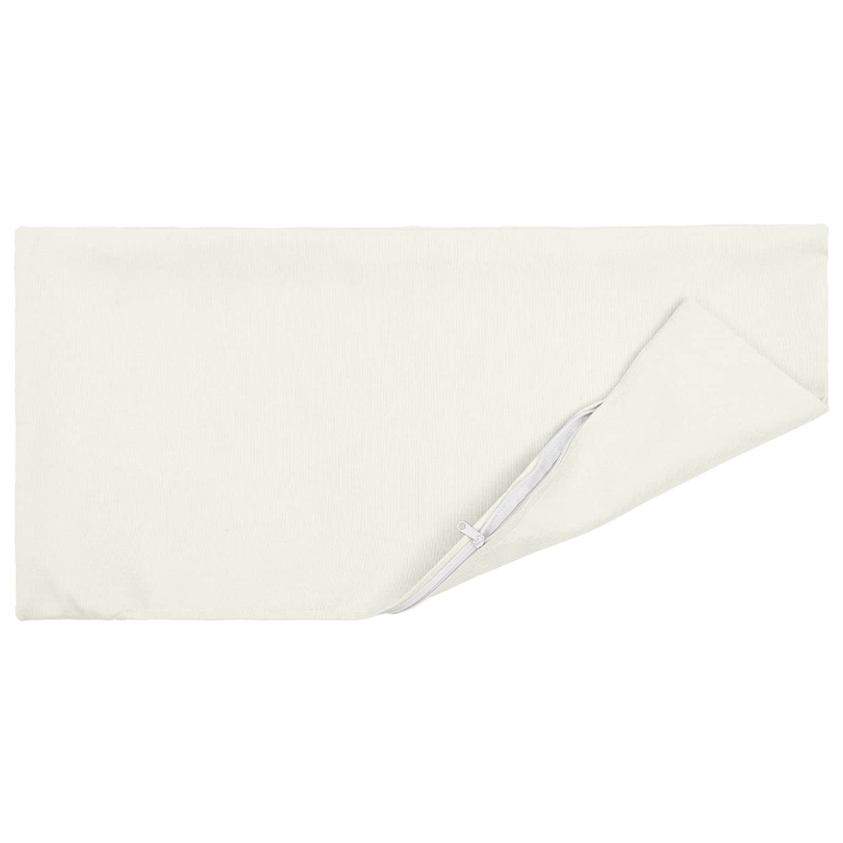 Vidaxl kussensloop 12 st heerlen wit 40 x 80 cm stof