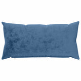 Vidaxl kussensloop 2 st heerlen lichtblauw 40 x 80 cm flanel