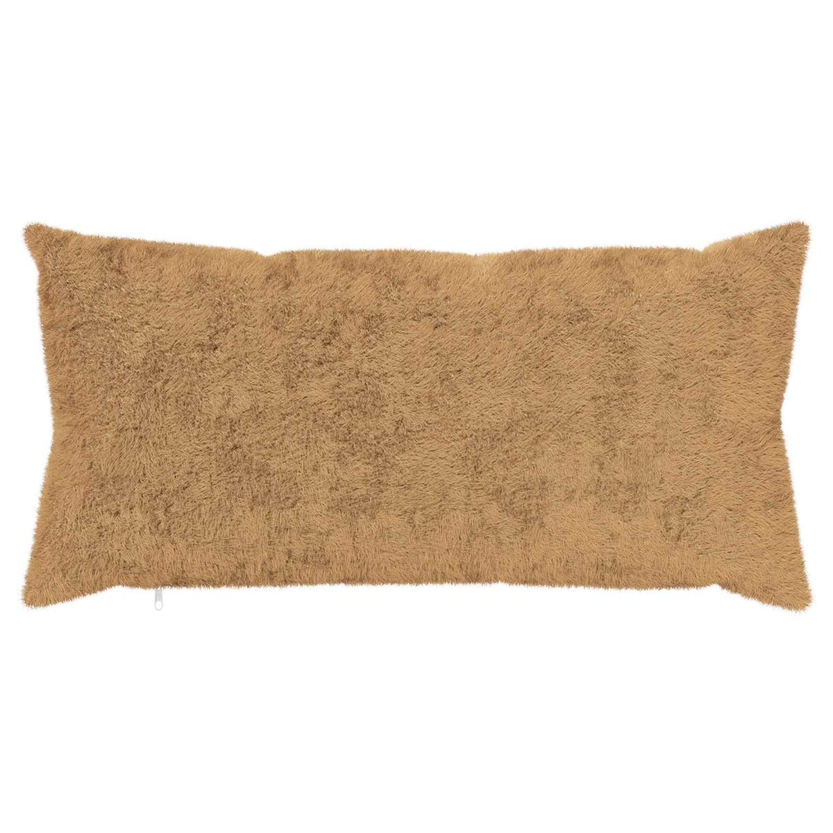 Vidaxl kussensloop 2 st heerlen taupe 40 x 80 cm nep konijnenbont