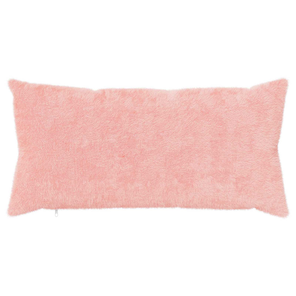 Vidaxl kussensloop 2 st heerlen roze 40 x 80 cm nep konijnenbont