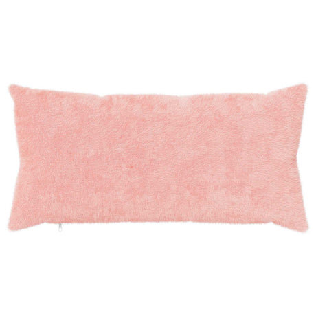 Vidaxl kussensloop 12 st heerlen roze 40 x 80 cm nep konijnenbont