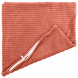 Vidaxl kussensloop 12 pcs heerlen rood-oranje 50 x 50 cm corduroy
