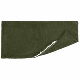 Vidaxl kussensloop 6 pcs heerlen groen 50 x 75 cm microfiber fleece