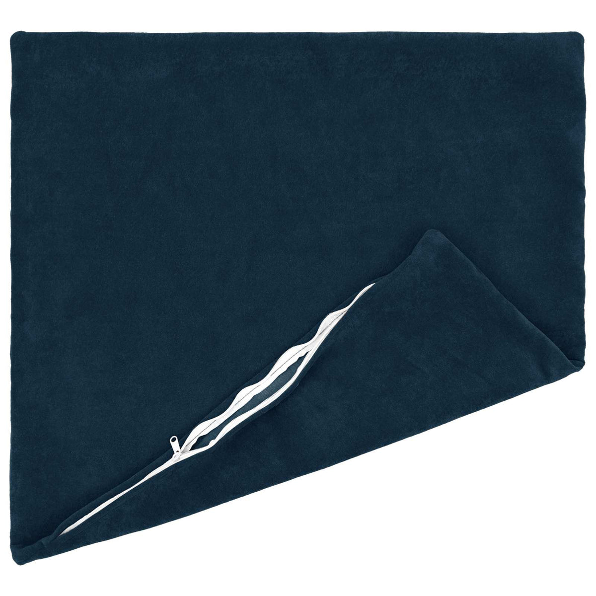 Vidaxl kussensloop 6 pcs heerlen blauw 65 x 65 cm microfiber fleece