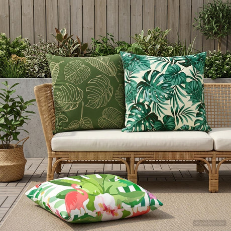 Vidaxl kussensloop 2 pcs heerlen meerkleurig 65 x 65 cm polyester