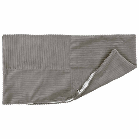 Vidaxl kussensloop 6 pcs almelo lichtgrijs 30 x 50 cm corduroy