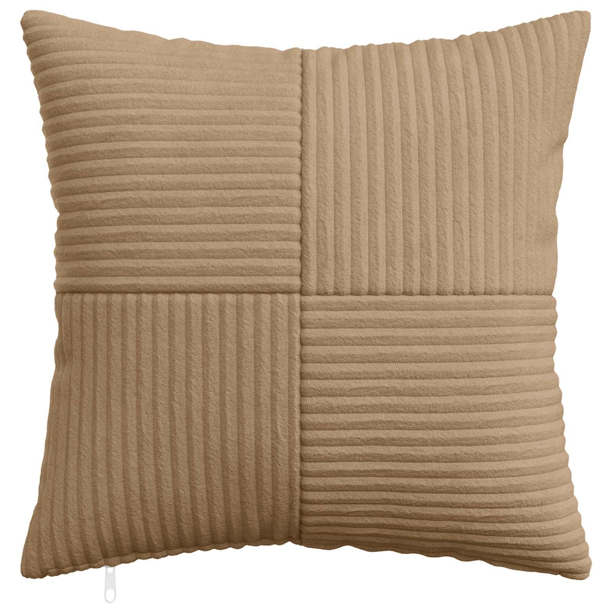 Vidaxl kussensloop 2 st almelo bruin 40 x 40 cm corduroy