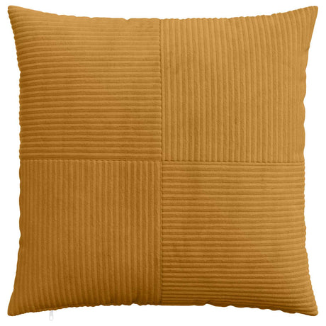 Vidaxl kussensloop 6 st almelo geel 65 x 65 cm corduroy