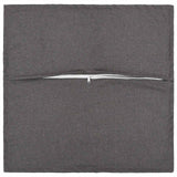 Vidaxl kussensloop 6 pcs houten lichtgrijs 35 x 35 cm faux linnen