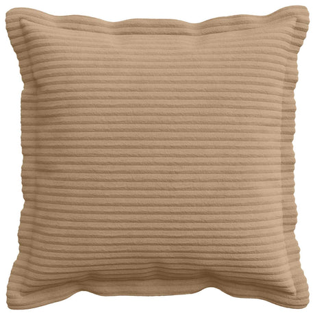 Vidaxl kussensloop 6 st houten bruin 35 x 35 cm corduroy