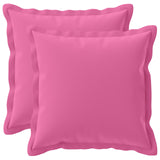 Vidaxl kussensloop 2 st houten roze 35 x 35 cm polyester