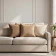 Vidaxl kussensloop 2 st houten taupe 35 x 35 cm chenille stof