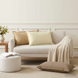 Vidaxl kussensloop 6 st houten taupe 40 x 70 cm polyester