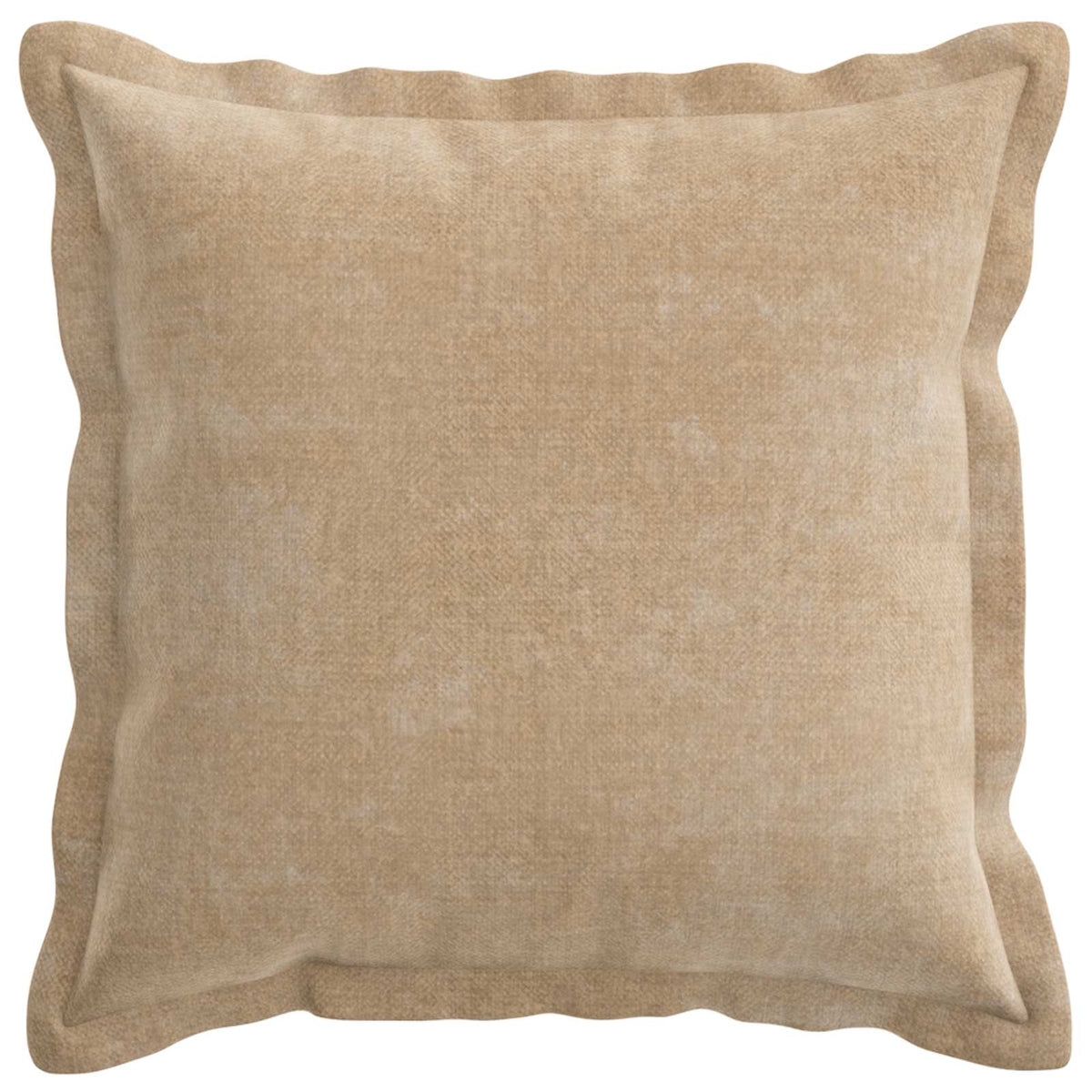 Vidaxl kussensloop 2 st houten taupe 45 x 45 cm chenille stof