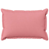 Vidaxl kussensloop 2 pcs houten roze 50 x 70 cm faux linnen