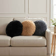 Vidaxl kussen met kussen heerlen 2 st antraciet pv fleece