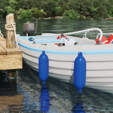 Vidaxl boot fenders 2 st ø 16 x 58 cm blauw pvc