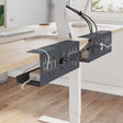 Vidaxl kabelgoot voor onder bureau 2 st antracietkleurig