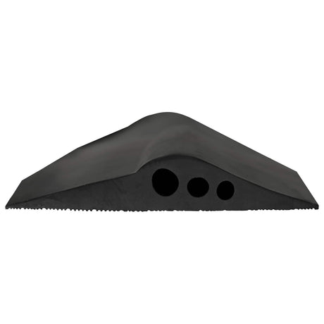 Vidaxl drempelprofiel voor garagedeur zwart 74 x 20 mm 8 m epdm-rubber