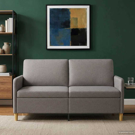 Vidaxl bank met opslag taupe 172 x 78 x 87 cm polyester