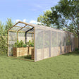 Vidaxl plantenhoes transparant 6 x 8 m pe