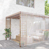 Vidaxl plantenhoes transparant 12 x 12 m pe