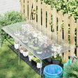 Vidaxl plantenhoes transparant 2,5 x 1,5 m pe