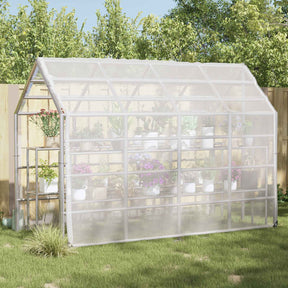 Vidaxl plantenhoes transparant 5 × 3,5 m pe