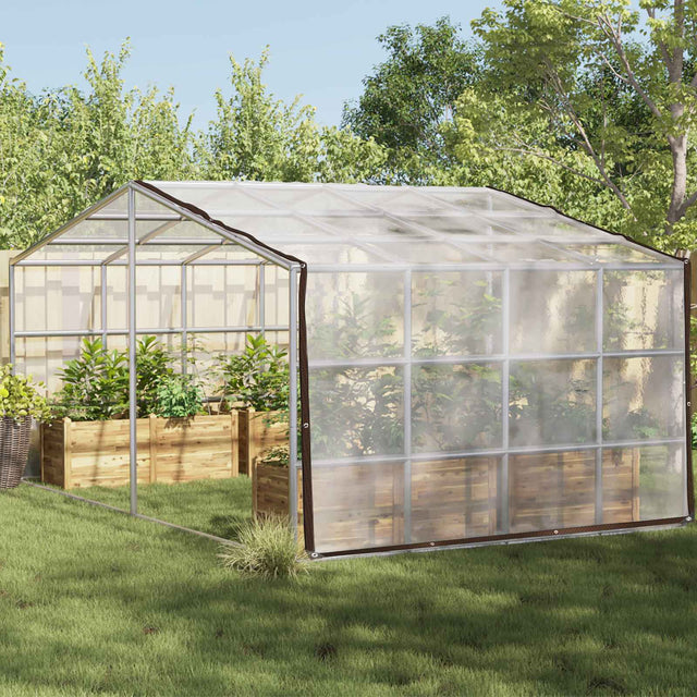 Vidaxl plantenhoes doorzichtig 2 x 12 m pe