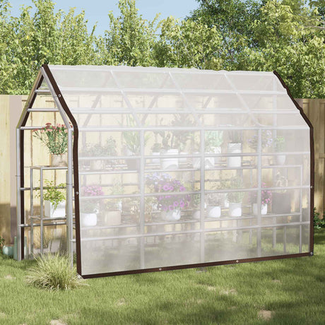 Vidaxl plantenhoes doorzichtig 3 x 3 m pe