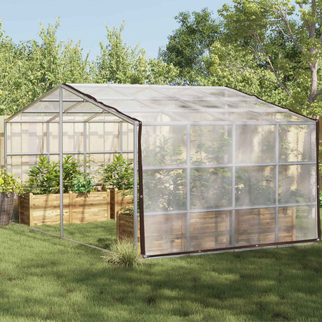 Vidaxl plantenhoes doorzichtig 3 x 12 m pe