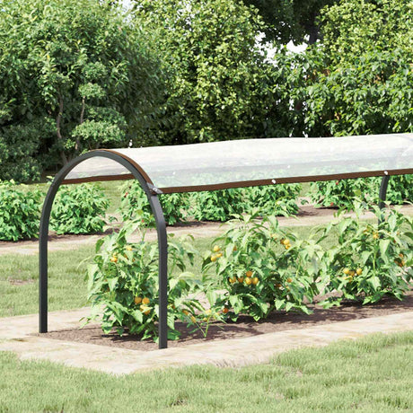 Vidaxl plantenhoes 1,5 x 10 m pe doorschijnend