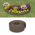 Vidaxl tuinkanten 25 m 20 cm pe bruin
