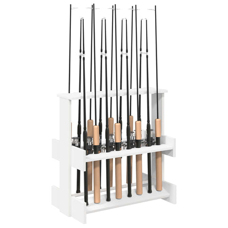 Vidaxl hengelhouder bewerkt hout 60 x 35 x 60 cm wit