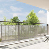 Vidaxl zeildoek 140 gsm transparant 20 x 1,5 m pe